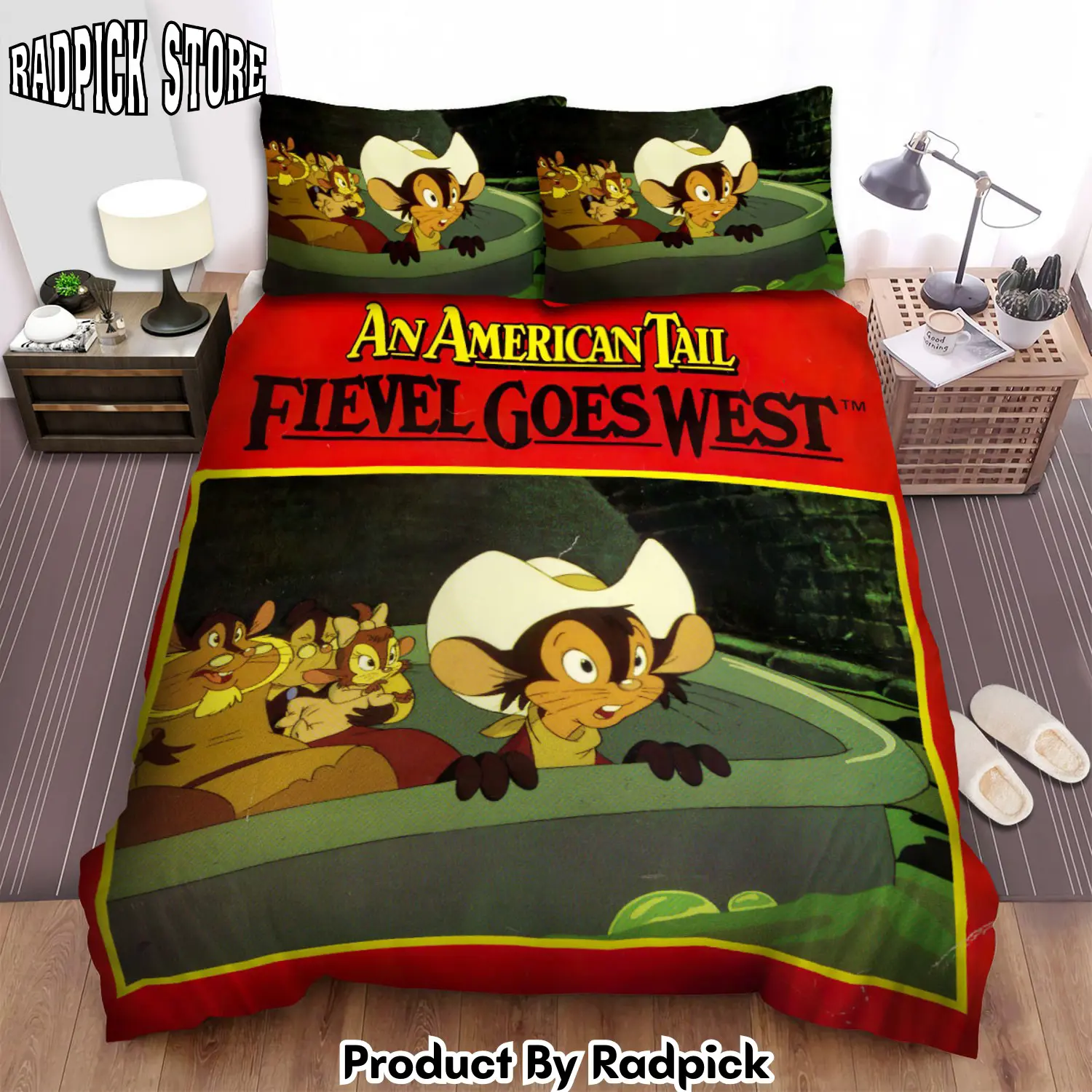 Radpick an american tail fievel goes west ver 3 bed sheets spread comforter duvet cover bedding sets rp3278799